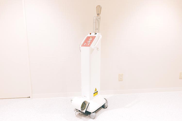 CO2レーザーの写真